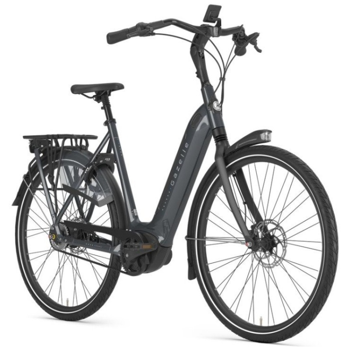 Gazelle Grenoble C5 HMB MY Anthracite Grey Glans Dames 2023
