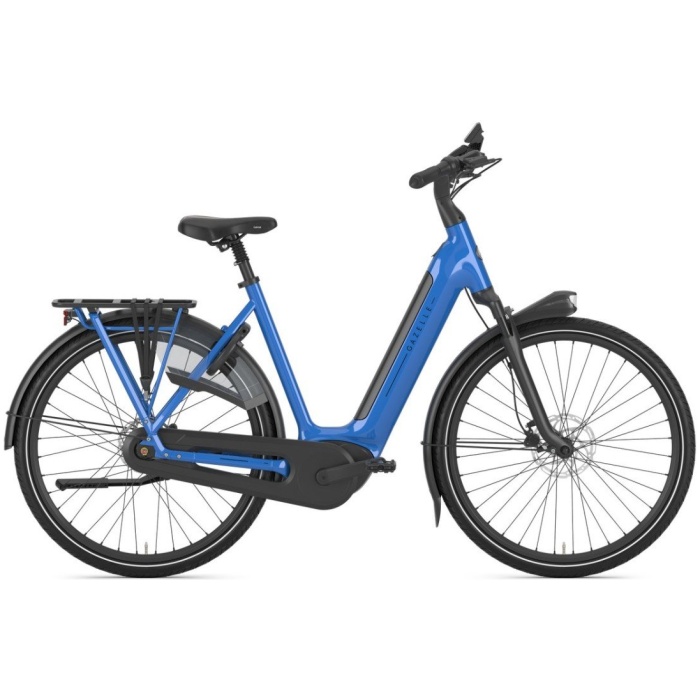 Gazelle Grenoble test e-bike Tropical Blue Glans DAMES 2025 - Afbeelding 3